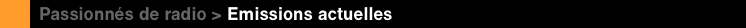 Emissions actuelles