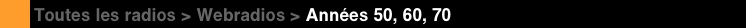Années 50, 60, 70